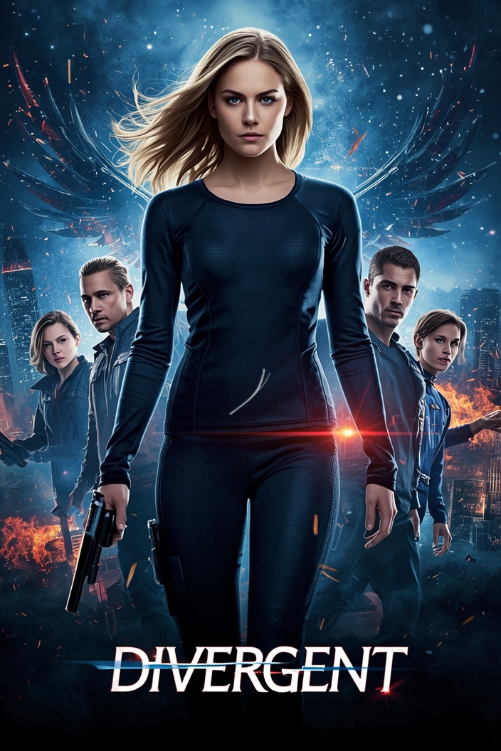 Cover art for Divergent