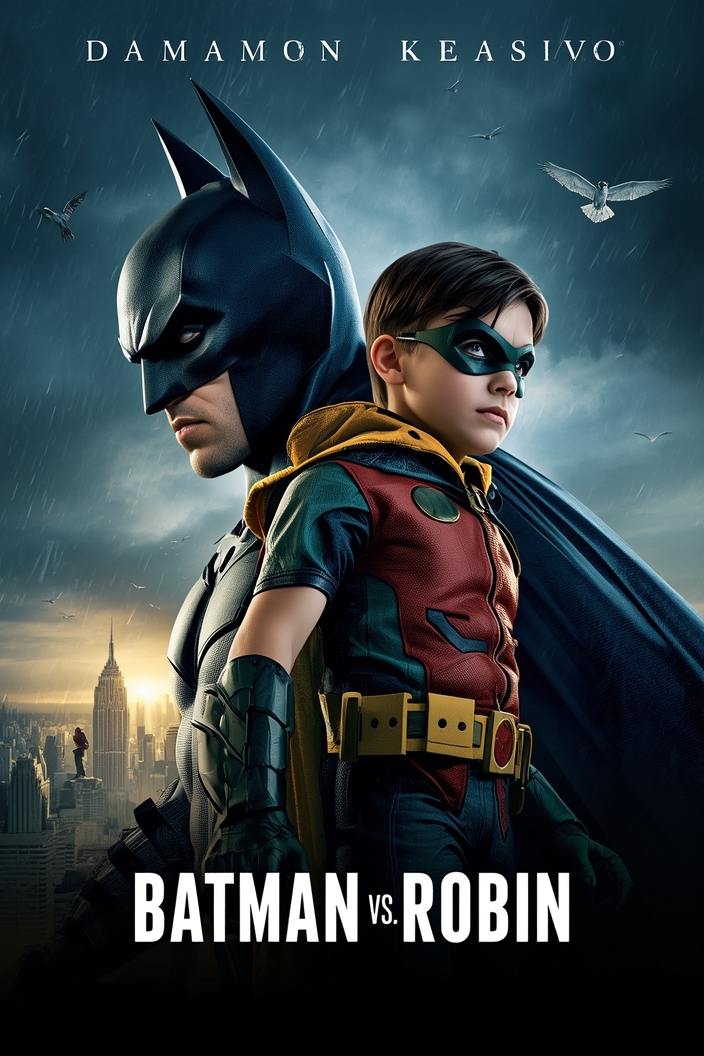 Cover art for Batman vs. Robin